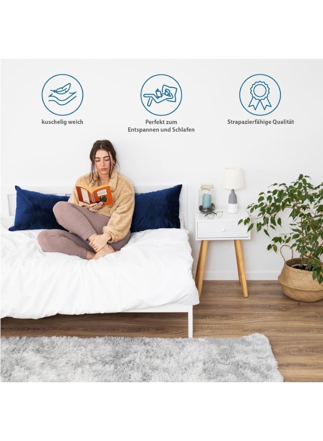 Side Sleeper Body Pillow with Soft Cover Comfortable Long Design for Side Sleeping and Daily Rest Size 40 x 145 cm - Image 3